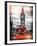 London Red Bus and Big Ben - City of London - UK - England - United Kingdom - Europe-Philippe Hugonnard-Framed Photographic Print