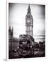 London Red Bus and Big Ben - City of London - UK - England - United Kingdom - Europe-Philippe Hugonnard-Framed Photographic Print