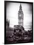 London Red Bus and Big Ben - City of London - UK - England - United Kingdom - Europe-Philippe Hugonnard-Framed Photographic Print