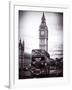 London Red Bus and Big Ben - City of London - UK - England - United Kingdom - Europe-Philippe Hugonnard-Framed Photographic Print