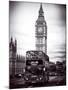 London Red Bus and Big Ben - City of London - UK - England - United Kingdom - Europe-Philippe Hugonnard-Mounted Photographic Print