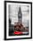 London Red Bus and Big Ben - City of London - UK - England - United Kingdom - Europe-Philippe Hugonnard-Framed Photographic Print