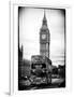 London Red Bus and Big Ben - City of London - UK - England - United Kingdom - Europe-Philippe Hugonnard-Framed Photographic Print