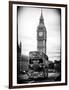 London Red Bus and Big Ben - City of London - UK - England - United Kingdom - Europe-Philippe Hugonnard-Framed Photographic Print