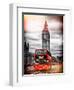 London Red Bus and Big Ben - City of London - UK - England - United Kingdom - Europe-Philippe Hugonnard-Framed Premium Giclee Print