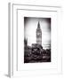 London Red Bus and Big Ben - City of London - UK - England - United Kingdom - Europe-Philippe Hugonnard-Framed Art Print