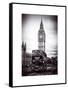 London Red Bus and Big Ben - City of London - UK - England - United Kingdom - Europe-Philippe Hugonnard-Framed Stretched Canvas