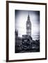 London Red Bus and Big Ben - City of London - UK - England - United Kingdom - Europe-Philippe Hugonnard-Framed Art Print