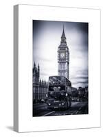 London Red Bus and Big Ben - City of London - UK - England - United Kingdom - Europe-Philippe Hugonnard-Stretched Canvas