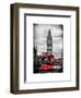 London Red Bus and Big Ben - City of London - UK - England - United Kingdom - Europe-Philippe Hugonnard-Framed Art Print