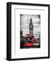 London Red Bus and Big Ben - City of London - UK - England - United Kingdom - Europe-Philippe Hugonnard-Framed Art Print