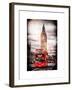 London Red Bus and Big Ben - City of London - UK - England - United Kingdom - Europe-Philippe Hugonnard-Framed Art Print