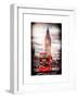 London Red Bus and Big Ben - City of London - UK - England - United Kingdom - Europe-Philippe Hugonnard-Framed Art Print