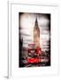 London Red Bus and Big Ben - City of London - UK - England - United Kingdom - Europe-Philippe Hugonnard-Framed Art Print