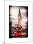 London Red Bus and Big Ben - City of London - UK - England - United Kingdom - Europe-Philippe Hugonnard-Mounted Art Print