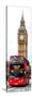 London Red Bus and Big Ben - London - UK - England - United Kingdom - Door Poster-Philippe Hugonnard-Stretched Canvas