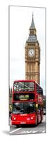 London Red Bus and Big Ben - London - UK - England - United Kingdom - Door Poster-Philippe Hugonnard-Mounted Photographic Print