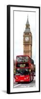 London Red Bus and Big Ben - London - UK - England - United Kingdom - Door Poster-Philippe Hugonnard-Framed Photographic Print