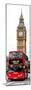 London Red Bus and Big Ben - London - UK - England - United Kingdom - Door Poster-Philippe Hugonnard-Mounted Photographic Print