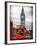 London Red Bus and Big Ben - London - UK - England - United Kingdom - Europe-Philippe Hugonnard-Framed Photographic Print