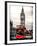 London Red Bus and Big Ben - London - UK - England - United Kingdom - Europe-Philippe Hugonnard-Framed Photographic Print