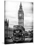 London Red Bus and Big Ben - London - UK - England - United Kingdom - Europe-Philippe Hugonnard-Stretched Canvas