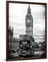 London Red Bus and Big Ben - London - UK - England - United Kingdom - Europe-Philippe Hugonnard-Framed Art Print