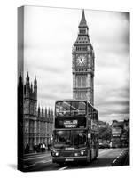 London Red Bus and Big Ben - London - UK - England - United Kingdom - Europe-Philippe Hugonnard-Stretched Canvas