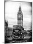 London Red Bus and Big Ben - London - UK - England - United Kingdom - Europe-Philippe Hugonnard-Mounted Art Print