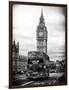 London Red Bus and Big Ben - London - UK - England - United Kingdom - Europe-Philippe Hugonnard-Framed Art Print