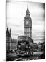 London Red Bus and Big Ben - London - UK - England - United Kingdom - Europe-Philippe Hugonnard-Mounted Art Print