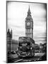 London Red Bus and Big Ben - London - UK - England - United Kingdom - Europe-Philippe Hugonnard-Mounted Art Print