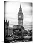 London Red Bus and Big Ben - London - UK - England - United Kingdom - Europe-Philippe Hugonnard-Stretched Canvas