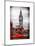 London Red Bus and Big Ben - London - UK - England - United Kingdom - Europe-Philippe Hugonnard-Mounted Art Print