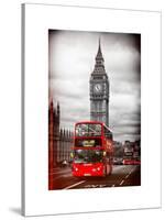 London Red Bus and Big Ben - London - UK - England - United Kingdom - Europe-Philippe Hugonnard-Stretched Canvas