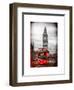 London Red Bus and Big Ben - London - UK - England - United Kingdom - Europe-Philippe Hugonnard-Framed Art Print