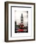 London Red Bus and Big Ben - London - UK - England - United Kingdom - Europe-Philippe Hugonnard-Framed Art Print