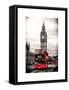 London Red Bus and Big Ben - London - UK - England - United Kingdom - Europe-Philippe Hugonnard-Framed Stretched Canvas