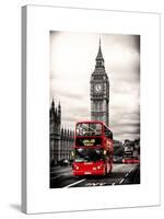 London Red Bus and Big Ben - London - UK - England - United Kingdom - Europe-Philippe Hugonnard-Stretched Canvas