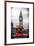 London Red Bus and Big Ben - London - UK - England - United Kingdom - Europe-Philippe Hugonnard-Framed Art Print