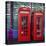London Red Phone Boxes, Smithfield Market, London, England, United Kingdom, Europe-Mark Mawson-Stretched Canvas