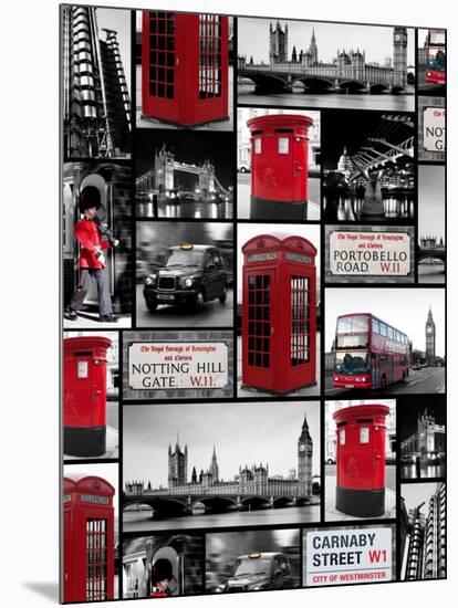 London Repeat-Joseph Eta-Mounted Art Print