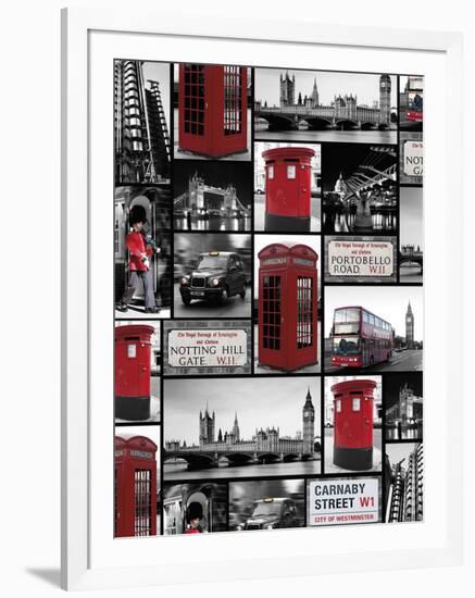 London Repeat-Joseph Eta-Framed Giclee Print