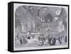 London Rifle Brigade Ball at Guildhall, London, 1861-null-Framed Stretched Canvas