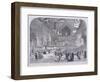 London Rifle Brigade Ball at Guildhall, London, 1861-null-Framed Giclee Print