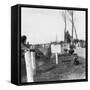 London Rifle Brigade Cemetery, Ploegsteert, Belgium, World War I, C1918-Nightingale & Co-Framed Stretched Canvas