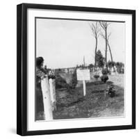 London Rifle Brigade Cemetery, Ploegsteert, Belgium, World War I, C1918-Nightingale & Co-Framed Giclee Print