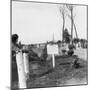 London Rifle Brigade Cemetery, Ploegsteert, Belgium, World War I, C1918-Nightingale & Co-Mounted Giclee Print