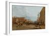 London Road , Manchester, 1844-1850 (Oil on Canvas)-Arthur Fitzwilliam Tait-Framed Giclee Print