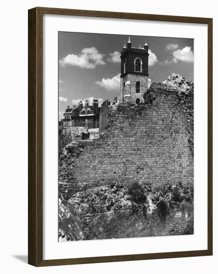 London Roman Wall-null-Framed Photographic Print